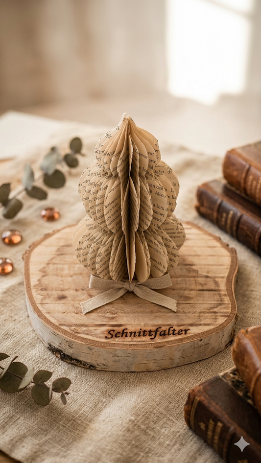 3er Set nachhaltige Weihnachtsdeko von Schnittfalter