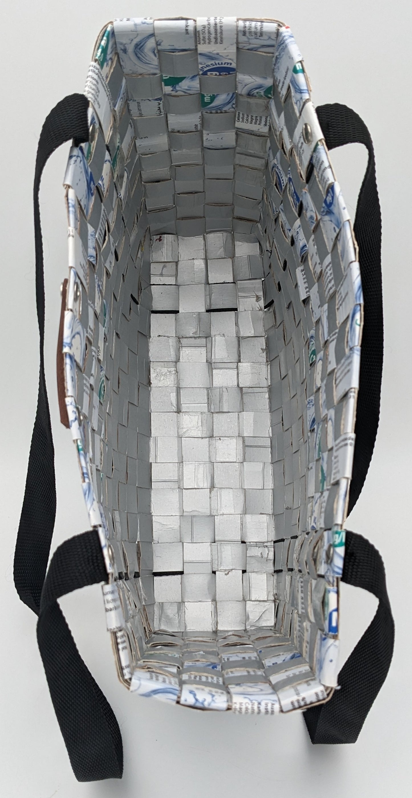 Upcycling Einkaufstasche aus Wassertetrapacks – Für einen Grünen Alltag