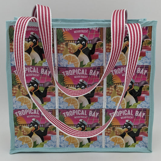Upcycling-Tasche aus Safttüten -Perfekt für kleine Alltagsabenteuer!
