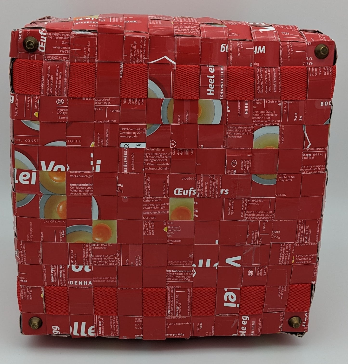 Upcycling-Einkaufstasche aus Vollei-Tetrapacks