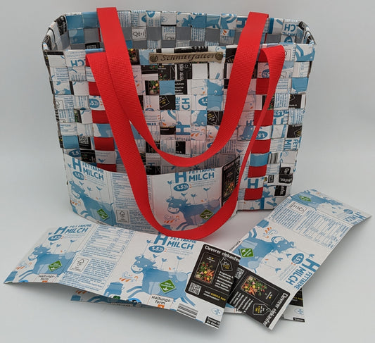 recycelte Tetrapacks zur robusten Einkaufstasche