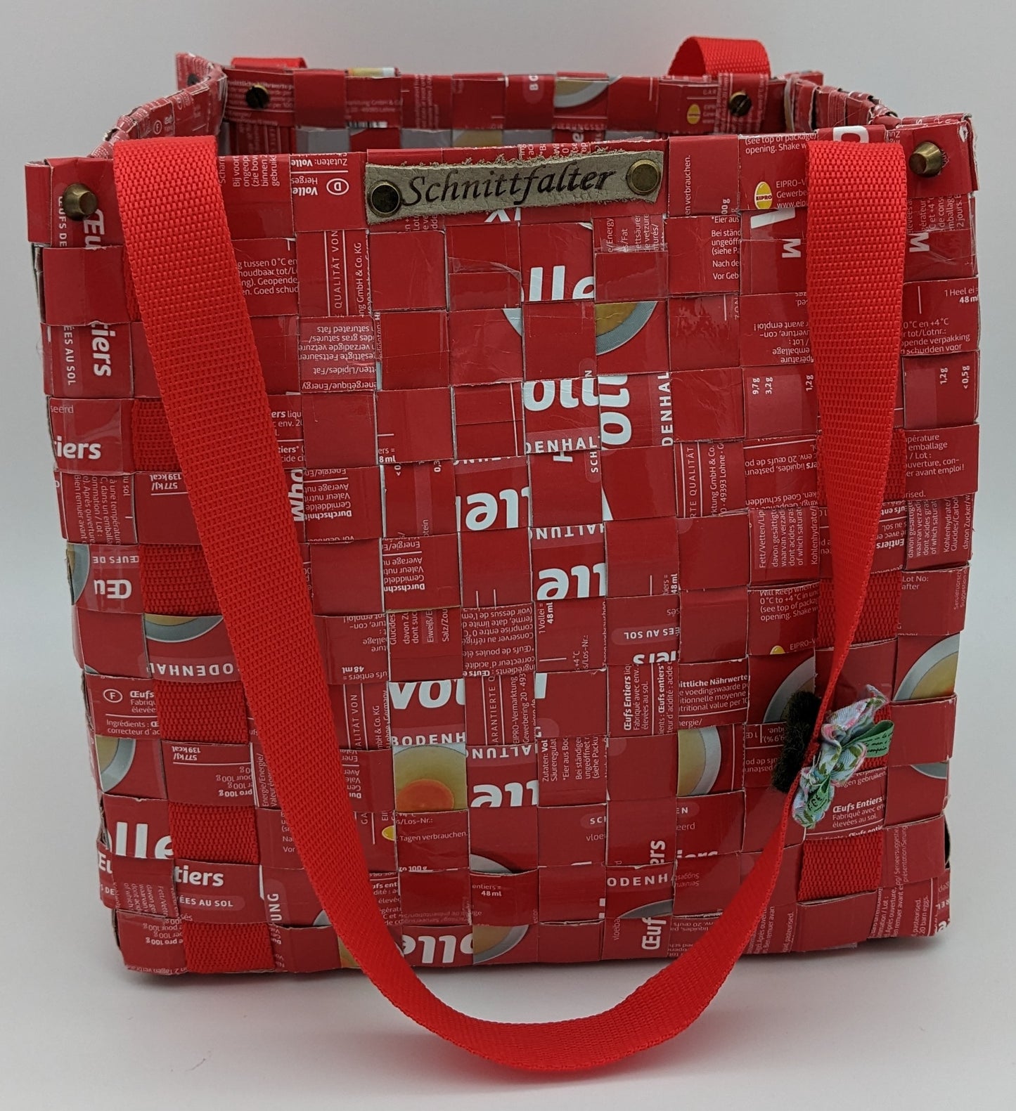 Upcycling-Einkaufstasche aus Vollei-Tetrapacks